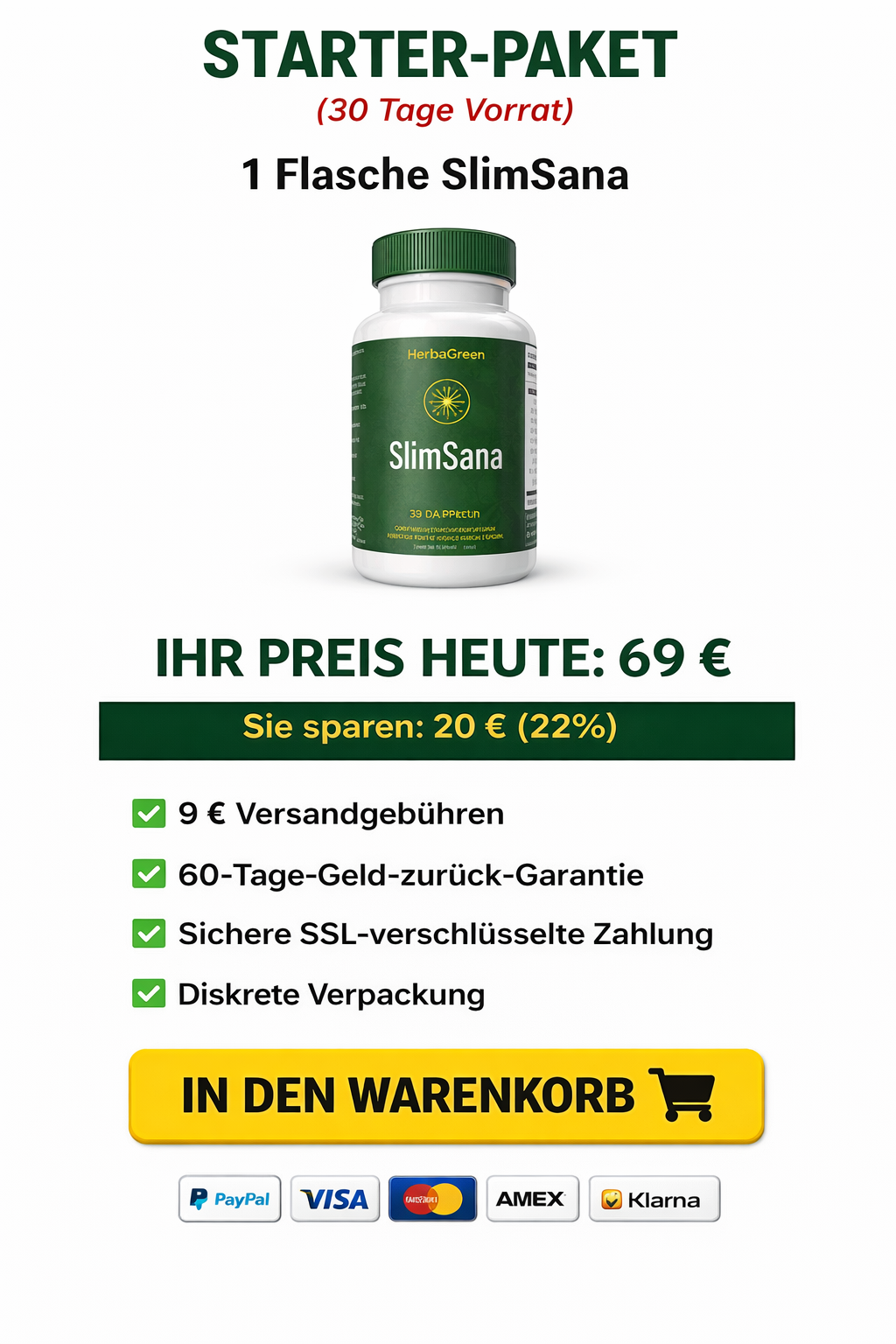 slimsana-Bottle Price